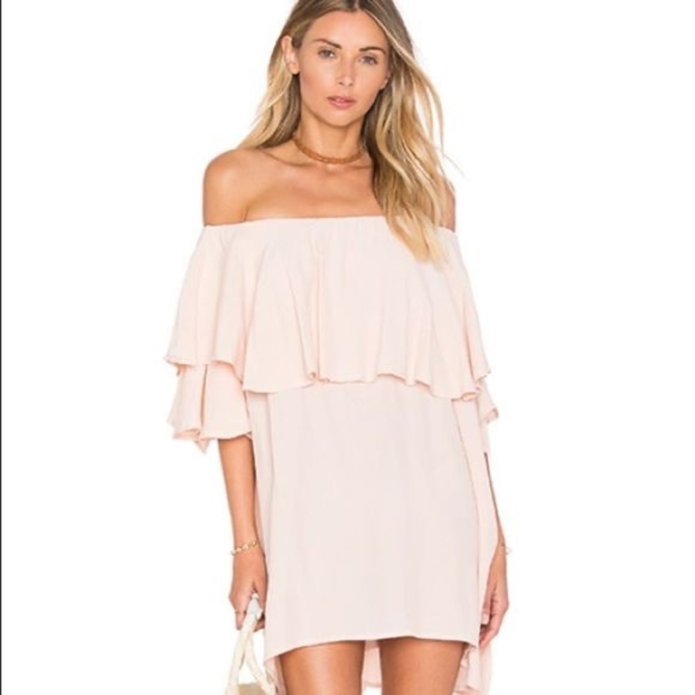 SOLD - MLM The Label Maison Off The Shoulder Mini Dress